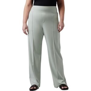 Athleta Eastbound Wide Pant Coastal Gray Women's 14